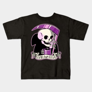 Death Before Decaf Kids T-Shirt